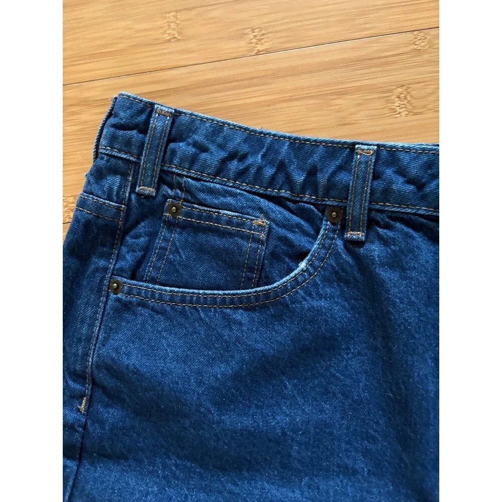 BDG Urban Outfitters Women's Frayed Hem Denim Shorts Size 29 NWT Indigo